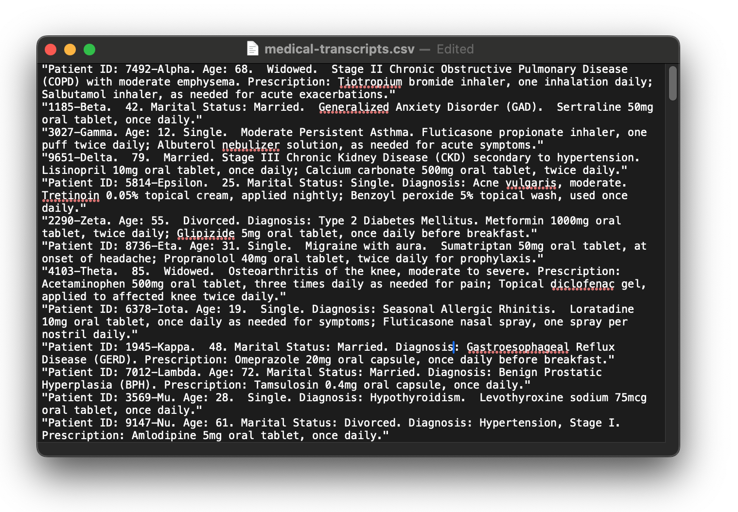 Beautiful Gemini-generated transcripts